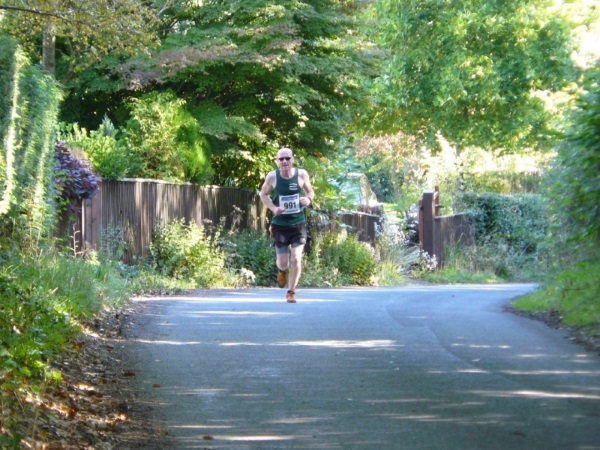 A runner on the Big Dipper route