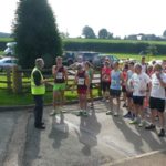 Runners taking part in the Big Dippe