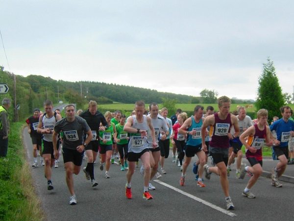 Runners taking part in the 2012 Big Dipper