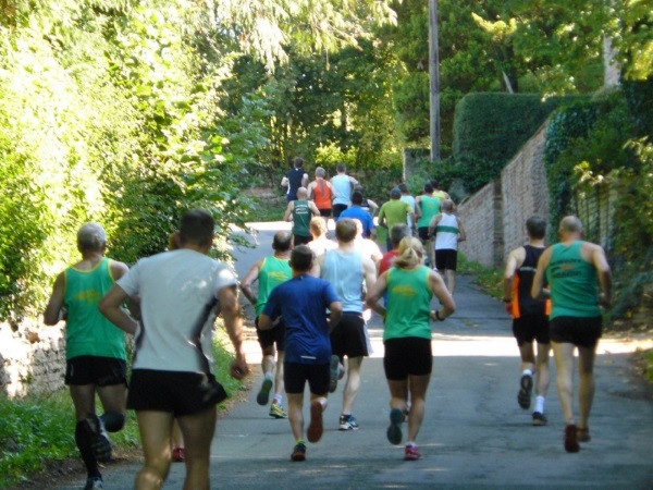 Runners taking part in the Big Dipper