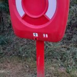 Red life bouy